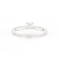 Ring Zorzan Gioielli Woman in White Gold Diamante 0.18 Ct ANPZ2518 - ANPZ2518